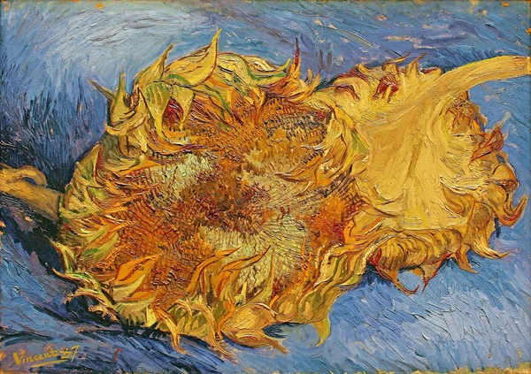 Vincent van Gogh, Sunflowers, 1887 (oil on canvas)