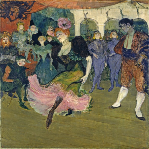 Henri de Toulouse-Lautrec, Marcelle Lender Dancing the Bolero in 'Chilperic', 1895 (oil on canvas)