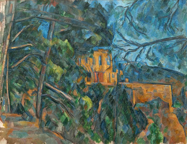 Paul Cézanne, Chateau Noir, 1900-04 (oil on canvas)