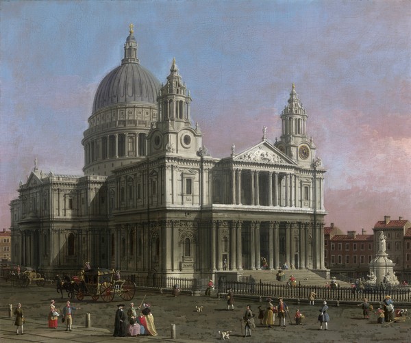 Canaletto, St. Paul's Cathedral, 1754 (oil on canvas)