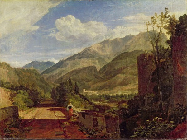 Joseph Mallord William Turner, Chateau de St. Michael, Bonneville, Savoy, 1803 (oil on canvas)