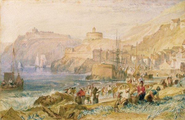 Joseph Mallord William Turner, St. Mawes, Cornwall, c.1823 (w/c on paper)