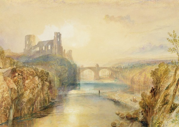 Joseph Mallord William Turner, Barnard Castle (w/c, gouache, pen and ink on paper)
