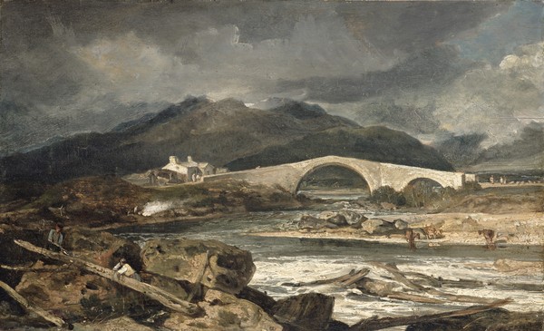 Joseph Mallord William Turner, Tummel Bridge, Perthshire, c.1801-03 (oil on panel)