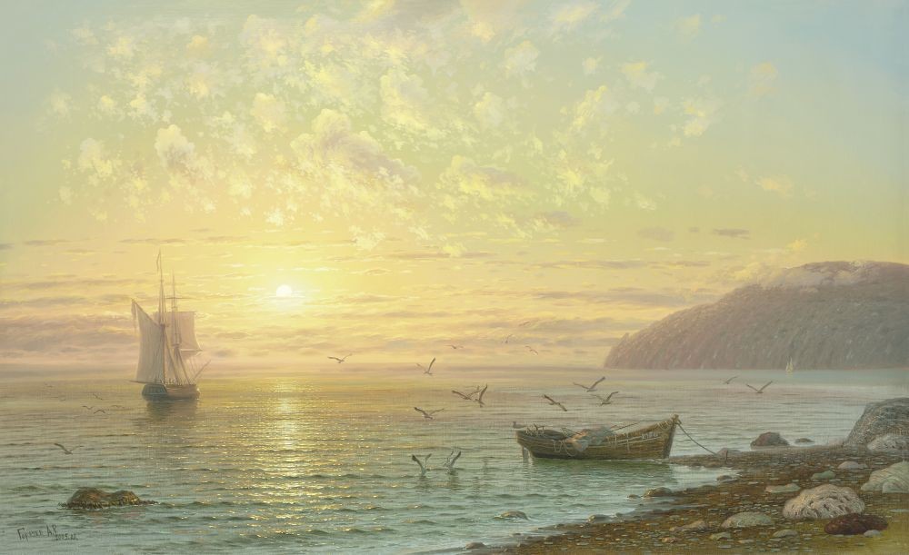 A. Gorjacev, SUNSET AT JALTA (NOSTALG.)