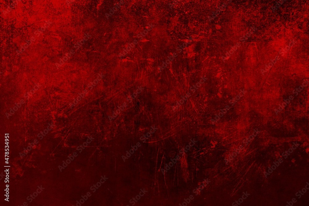 Red grungy background, Azahara MarcosDeLeon  (Abstrakte Malerei, Wohnzimmer, Büro)