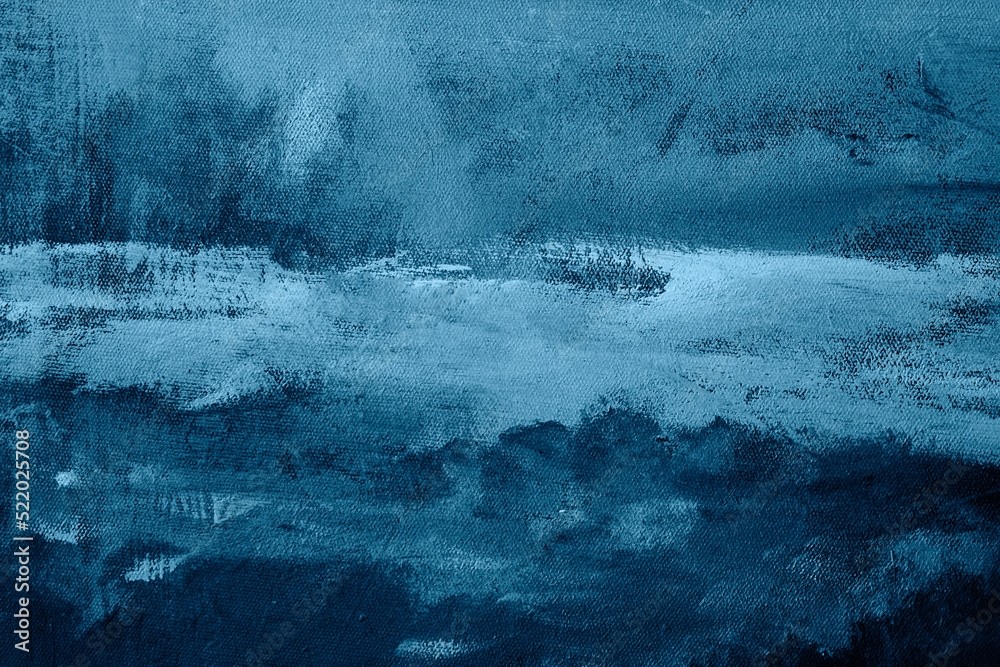 Blue stained canvas background, Azahara MarcosDeLeon  (Abstrakte Malerei, Wohnzimmer, Büro)
