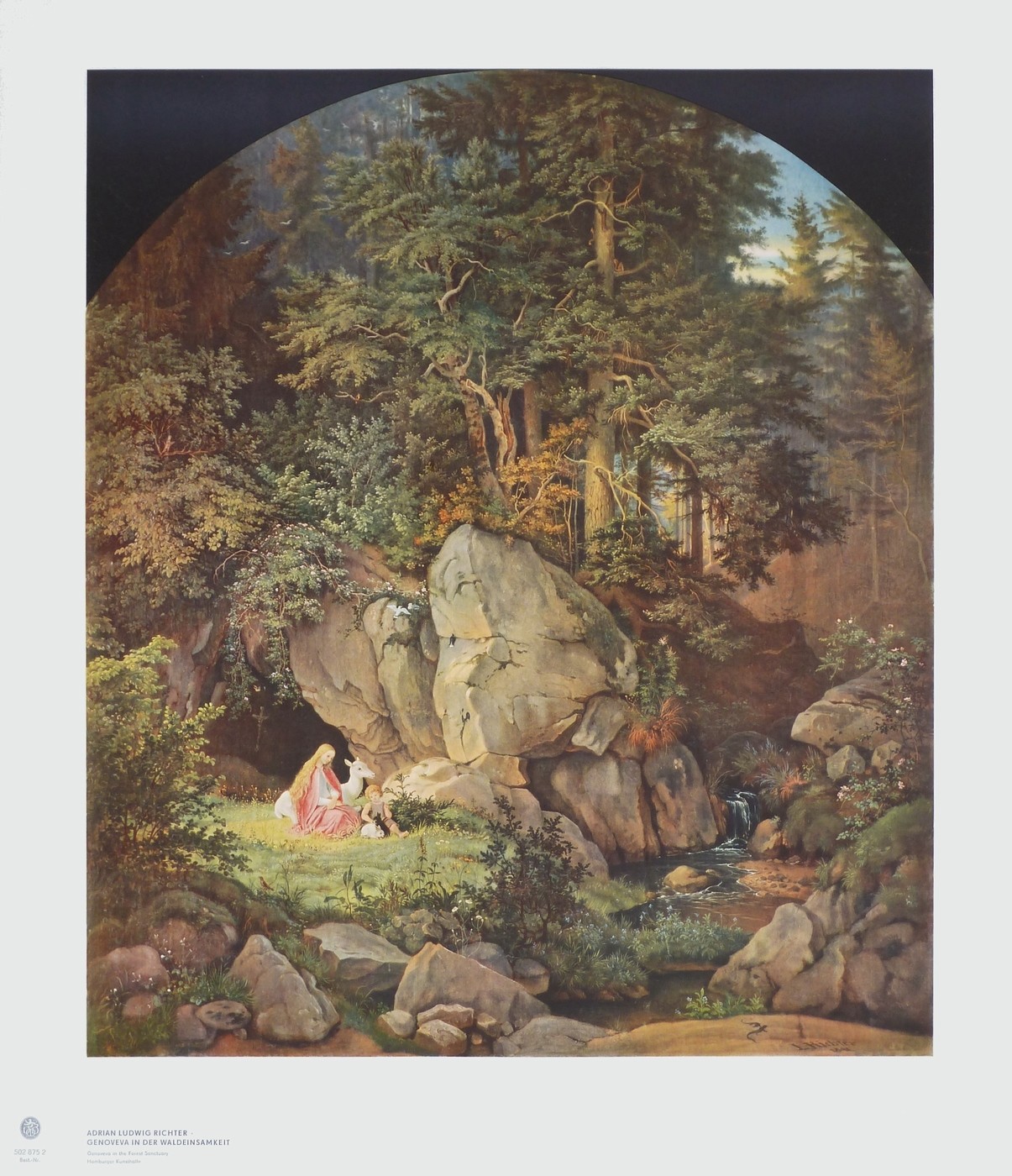 Адриан людвиг рихтер картины