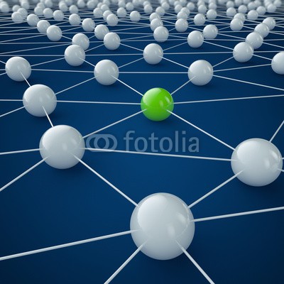 ag visuell, Internet und Social Media - 3D Grafik / 3d Illustration (web, cyberspace, web, web, network, connection, network, kommunikation, vernetzung, e-mail, netz, business, technologie, innovation, interface, textur, logistik, verkehr, bar, abstrakt, computergrafik, 3d, geschosse, ball, grafik, abbildun)