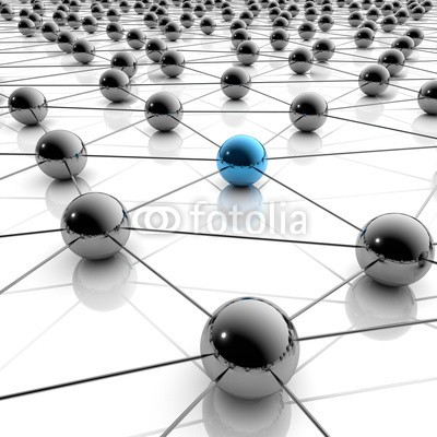 ag visuell, Internet und Social Media - 3D Grafik / 3d Illustration (web, cyberspace, web, web, network, connection, network, kommunikation, vernetzung, e-mail, netz, business, technologie, innovation, interface, textur, logistik, verkehr, bar, abstrakt, digitales, computergrafik, 3d, geschosse, ball, grafik, abbildun)