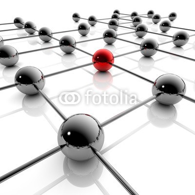 ag visuell, Network und Business - 3D Grafik / 3d Illustration (web, cyberspace, web, web, network, connection, network, kommunikation, vernetzung, e-mail, netz, business, technologie, innovation, interface, textur, logistik, verkehr, bar, abstrakt, digitales, computergrafik, 3d, geschosse, ball, grafik, abbildun)