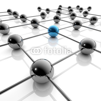 ag visuell, Network und Business - 3D Grafik / 3d Illustration (web, cyberspace, web, web, network, connection, network, kommunikation, vernetzung, e-mail, netz, business, technologie, innovation, interface, textur, logistik, verkehr, bar, abstrakt, digitales, computergrafik, 3d, geschosse, ball, grafik, abbildun)