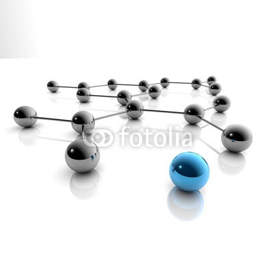 ag visuell, 3D Grafik / 3d Illustration - Network und Business (web, cyberspace, web, web, network, connection, network, kommunikation, vernetzung, e-mail, netz, business, technologie, innovation, interface, textur, logistik, verkehr, bar, abstrakt, digitales, computergrafik, 3d, geschosse, ball, grafik, abbildun)