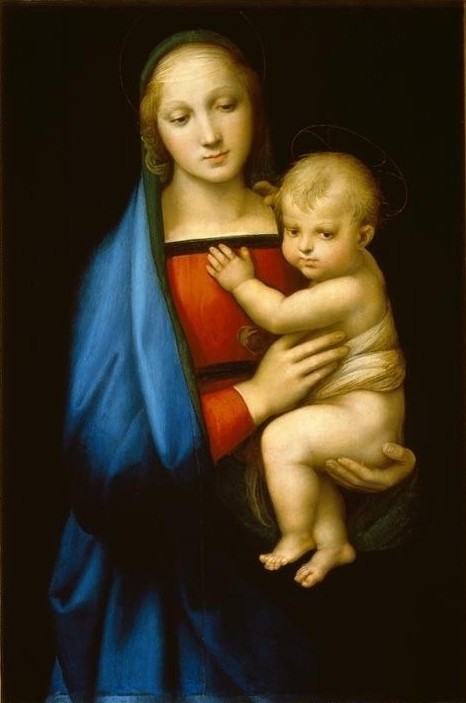 Raffael, Madonna del Granduca (Christentum,Kunst,Religion,Renaissance,Maria Mit Kind,Neues Testament,Bibel,Italienische Kunst,Jesusknabe,Madonna Del Granduca)
