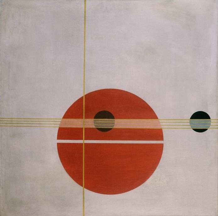 Laszlo Moholy-Nagy, Q 1 Suprematistic (Bauhaus,Deutsche Kunst,Geometrie,Kunst,Geometrisch,Ungarische Kunst,Kreis,Suprematismus,Form)
