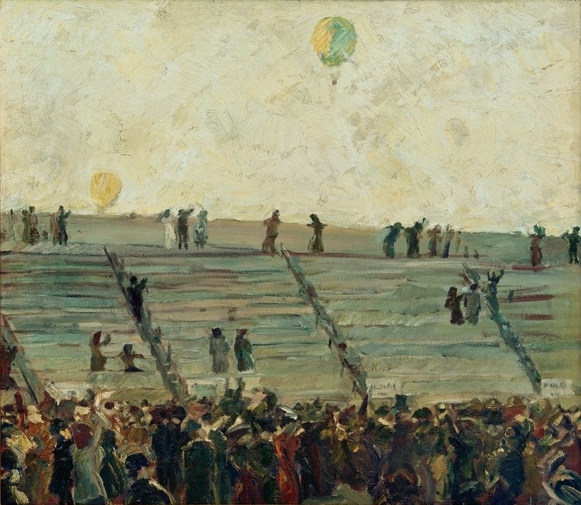 Max Beckmann, Ballonwettfahrt (Kunst,Kultur und Unterhaltung)