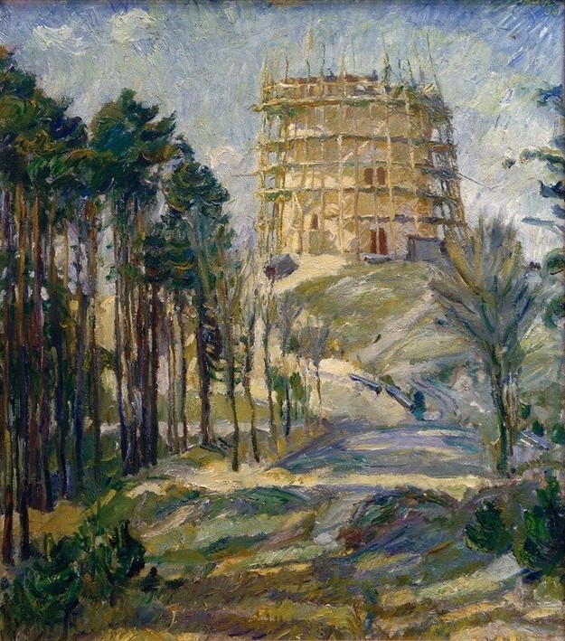 Max Beckmann, untitled (Expressionismus, Klassische Moderne, Malerei, Wohnzimmer, Treppenhaus, Wunschgröße, bunt)