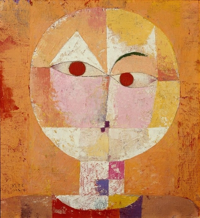 Paul Klee, Senecio (Baldgreis) (Bauhaus,Deutsche Kunst,Geometrie,Augen,Schweizerische Kunst,Kreis,Kopf)