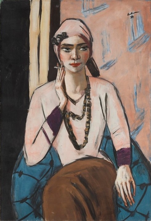 Max Beckmann, untitled (Expressionismus, Klassische Moderne, Malerei, Wohnzimmer, Treppenhaus, Wunschgröße, bunt)