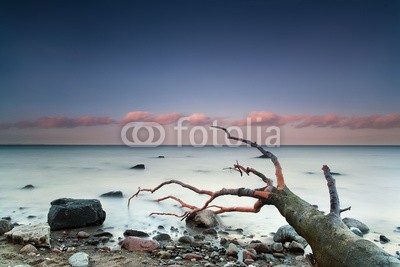 AlexanderLrs, Brodtener Ufer (stranden, schleswig-holstein, ostsee, sonnenuntergänge, ufer, stimmung, reue, ende, betrübt, sehnsüchtig, gefühl, horizont, brandung, steine, felse)