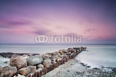 AlexanderLrs, Wellenbrecher (stranden, schleswig-holstein, ostsee, wetter, ufer, stimmung, sehnsüchtig, gefühl, horizont, steine, sonnenuntergänge, wellenbreche)