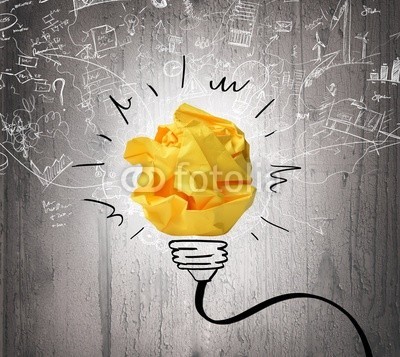 alphaspirit, Idea and innovation concept (ball, hell, glühbirne, business, konzept, wirr, verwechslung, kreativ, kreativität, knüllen, entwerfen, remis, zeichnung, electric, elektro, elektrizität, energie, genie, grün, ideen, ideologie, beleuchtung, vorstellung, innovation, inspiratio)