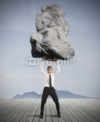 alphaspirit, Success and determination in hard business (groÃŸ, business, kaufmann, karriere, preisausschreiben, konkurrent, konzept, krise, difficult, easy, finanzen, hart, hilfe, hold, job, managen, berg, beruf, person, krÃ¤fte, fels, befriedigung, himmel, lÃ¶sung, stark, erfolg, siegen, gewinner, work, worke)