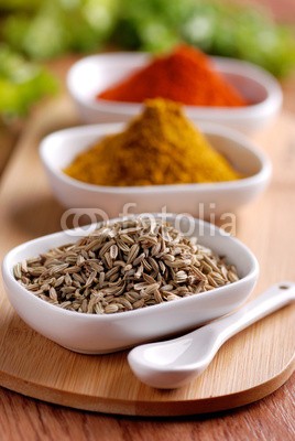 al62, semi di finocchio ed altre spezie sul tavolo di legno (gewürz, aroma, würze, herde, haufen, zutaten, würzig, pulverförmig, samen, essen, essen, kochen, gewür)