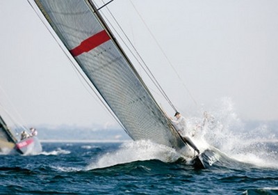 Alinghi, Alinghi 2 (Photokunst, Wunschgröße, Fotokunst, Meeresbrise, Segelboot, Sport, Büro, Wohnzimmer, Wunschgröße, bunt)