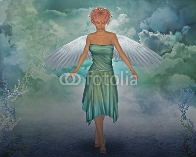 Ancello, angel (engel, himmel, abendkleid, himmel, flügel, fantasy, kobold, nymphe, schönheit, traum, mädchen, schöner, weiblich, magisch, jung, frau, hübsch, eleganze, sexy, frau, modellieren, leute, gestalten, person, hintergrund, romantisch, natur, garnier)