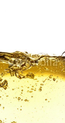 Andreas Berheide, Golden oil (Ã¶l, fett, Ã¶l, brennstoff, luftblasen, bewegung, weiÃŸ, hintergrund, goldene, gold, gel)