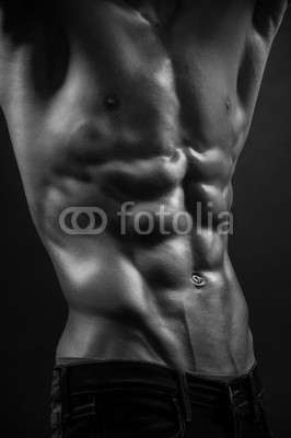Andrei vishnyakov, Male torso with strong abs (athlet, bodybuilder, sportler, macho, männlich, männlichkeit, mann, modellieren, muskel, muskulös, stärke, bizeps, torsos, abs, montieren, fitness, gut aussehend, gesund, stark, jun)