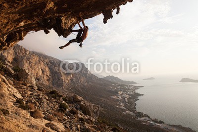 Andrey Bandurenko, Rock climber at sunset, Kalymnos Island, Greece (bergsteiger, mann, fels, klettern, klettern, natur, berg, meer, landschaft, felsen, seil, guy, silhouette, schwer, lebensstil, betätigung, extrem, holding, abend, szenerie, erfolg, draußen, höhe, sonnenuntergänge, leute, griechenland, aktiv, inse)