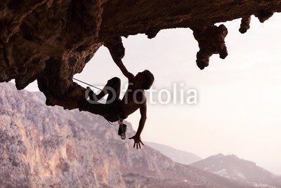 Andrey Bandurenko, Rock climber (bergsteiger, klettern, mann, fels, klettern, silhouette, männlich, aktiv, betätigung, erwachsen, felsen, extrem, guy, höhe, hoch, landschaft, lebensstil, berg, natur, 1, draußen, leute, person, portrait, seil, himmel, sport, stärke, stark, erfol)