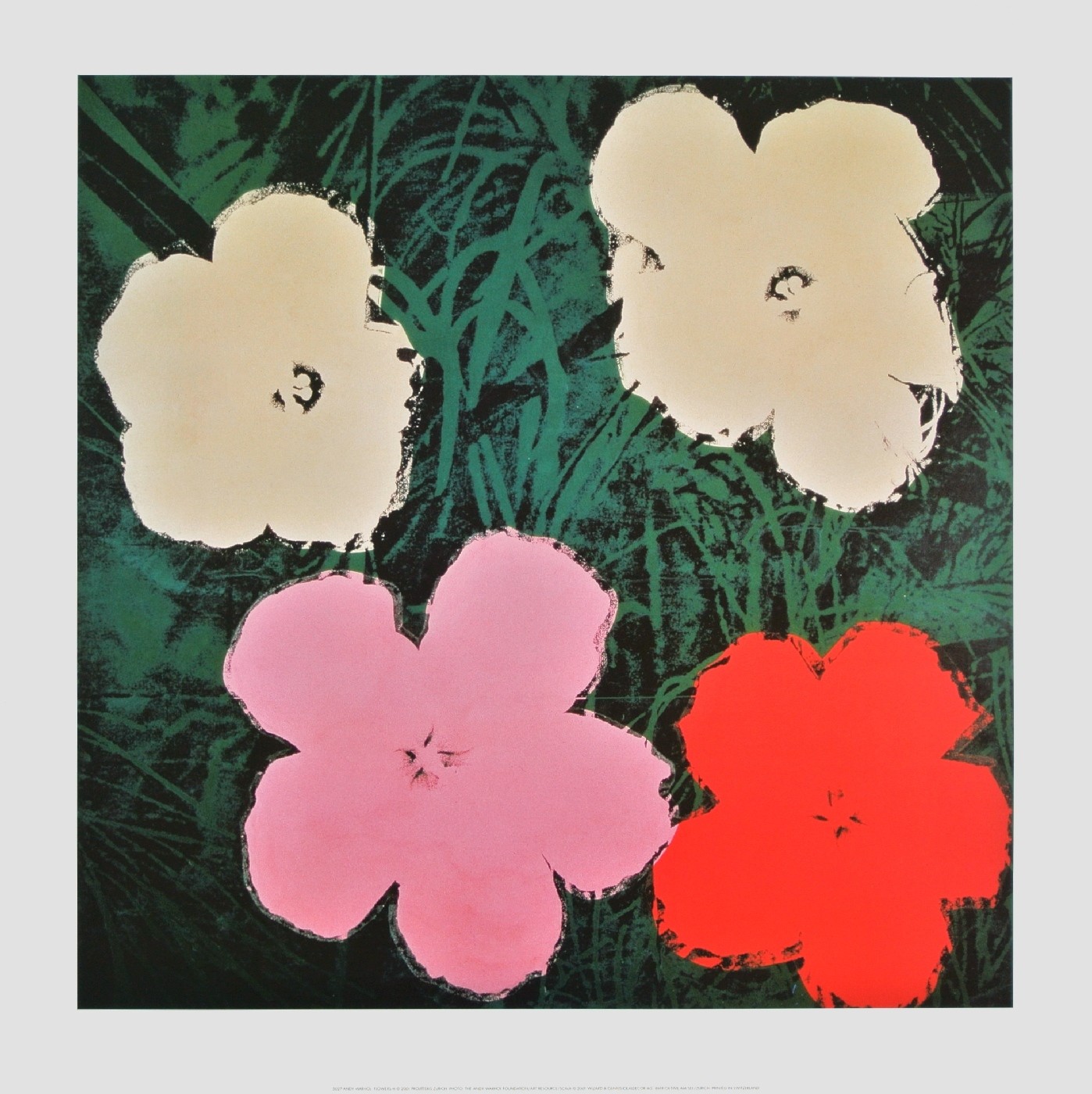 Wandbild Andy Warhol Flowers Iii Art Galerie