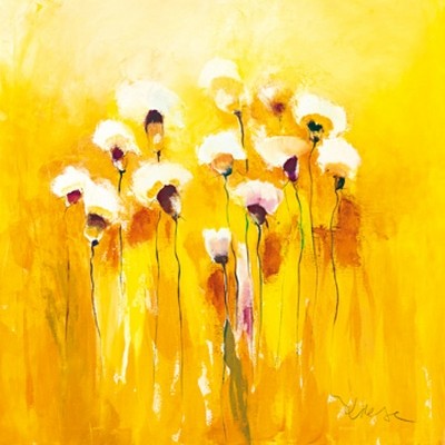 Anne L. Strunk, Summerfields III (Floral, Wunschgröße, Natur, Blumen, Modern)