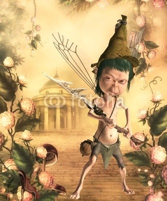 Ancello, halt,wer da? (gnom, schutz, goblin, flügel, erwachen, 11, waffe, arm, fairy, pilz, ranke, schmetterling, romantisch, romantisch, mondschein, lampe, rabe, wald, baum, baum, magie, magie, vögel, vögel, frieden, schmetterling, traum, märchen, fliegenpilz, phantasi)