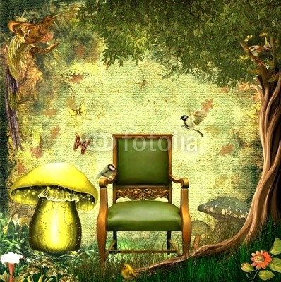 Ancello, waldesruh' (idylle, seat, stühle, ruhe, entspannung, wald, marienkäfer, käfer, blume, blume, baum, baum, magie, magie, taube, taube, vögel, vögel, frieden, schmetterling, schmetterling, traum, märchen, fliegenpilz, phantasie, fantasy, märchenland, fairy, fair)