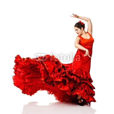 Andy-pix, young woman dancing flamenco (aktion, erwachsen, attraktiv, ballerina, ballet, schön, schönheit, karneval, kaukasier, kleidung, colour, tanzenfeiern, kleegras, eleganze, elegant, ausdruck, gestalten, weiblich, flamenca, mädchen, latino, menschlich, isolier)