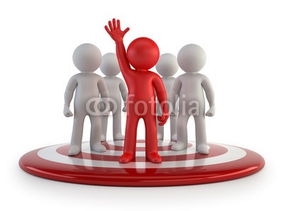 Art3D, 3d small people - team leader (3d, klein, leute, gespann, weiß, business, sorgfalt, zusammenarbeit, gruppe, erfolg, kaufmann, anführer, freundinnen, freundschaft, chef, work, partners, partnerschaft, bibel, text, aufbau, zusammenarbeit, gemeinde, gemeinde, rot, kooperation, figure)