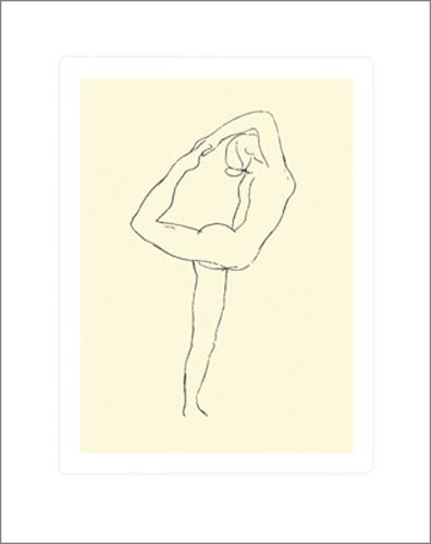 Auguste Rodin, Dance movement (Büttenpapier) (Tänzerin, Balletttänzerin, Zeichnung, Studie, Bewegung, Klassische Moderne, People & Eros, Treppenhaus, Wohnzimmer, Wunschgröße, schwarz/weiß)