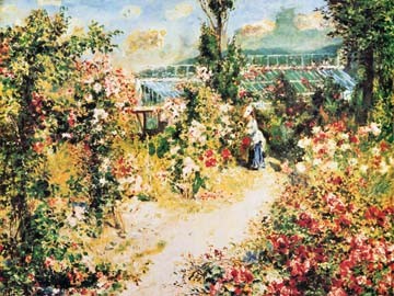Pierre-Auguste Renoir, La Serre (Klassiker, Impressionismus, soziale Einrichtungen)