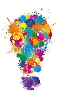 avarooa, Abstract Bulb (glühbirne, glühbirne, bunt, malen, bunt, lampe, ideen, neu, kreativ, kreativität, wissen, wissenschaft, dynamisch, dynamisch, innovation, forschung, forschung, marketing, birne, licht, hell, leuchten, erleuchten, erleuchtung, abstrakt, vektor, klug, fi)