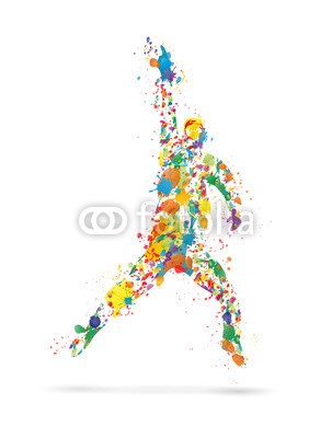 avarooa, JUMP! (sprung, sprung, sieg, gewinnen, gewinner, gewinner, euphoria, anfeuern, spaß, freuen, freudig, fröhlichkeit, bunt, erfolg, blühend, bunt, hüpfen, freudig, vergnügt, zufrieden, dynamisch, dynamisch, abstrakt, euphorisch, person, körper, kreati)