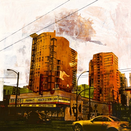 Ayline Olukman, Drugs (Wunschgröße, Fotokunst, Kult, Pop, Vintage, Gebäude, Straßenszene, Wohnzimmer, Jugendzimmer, bunt)