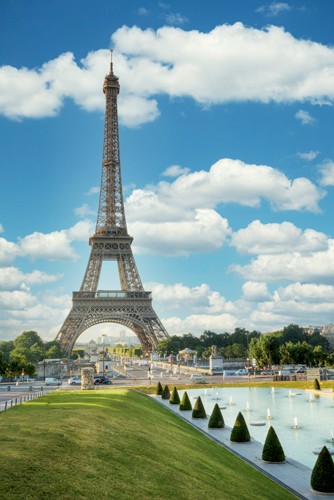 Alan Blaustein, Eiffel Tower View III (Fotografie, Architektur, Eiffelturm, Paris, Metropole, Wahrzeichen, Städte, Frankreich,  Wohnzimmer, Treppenhaus, Wunschgröße)