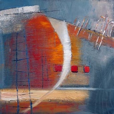 Bea Danckaert, Splendid Glow (Abstrakte Malerei, Farbfelder, abstrakte Formen, lebendig, leuchtend, Büro, Business, Wohnzimmer, Arztpraxis, Wunschgröße, bunt)