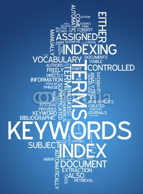 Ben Chams, Word Cloud Keywords (Wunschgröße, Fotokunst, Grafik, Worte, Wolke, Intelligenz, Gitter, Raster, Motivation, Schlüsselworte, Modernität, Büro, Business, blau, weiß)