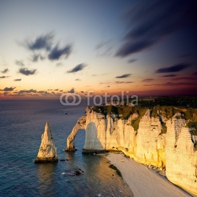 Beboy, Etretat France (etretat, etretat, normandy, frankreich, felsen, strand, hoch, landschaft, natur, fels, felsen, downhill, szene, tourism, landschaftlich, urlaub, vacancy, abenddämmerung, sonnenuntergänge, schlafende katze, sonne, pike, kalkstein, weiß, weiß, meer, ozea)