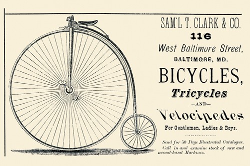 Unknown, Bicycles, Tricycles and Velocipedes